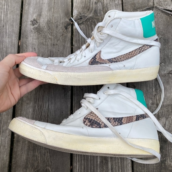 2012 Nike Blazer Mid ‘77 ‘Vintage Sail Atomic Teal’ Size 13 - Picture 12 of 14